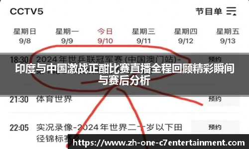 印度与中国激战正酣比赛直播全程回顾精彩瞬间与赛后分析